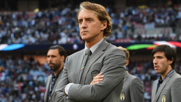 Hadapi Inggris, Mancini Bakal Terapkan Formasi 3-5-2 untuk Italia