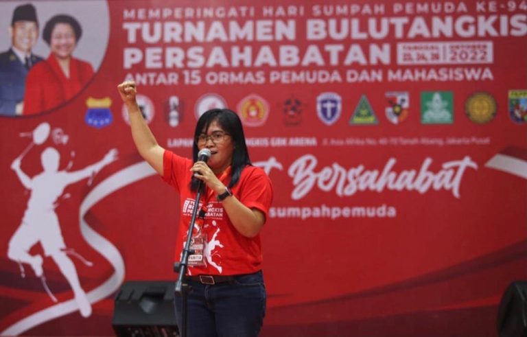 PDIP Gelar Bulu Tangkis Persahabatan, Restu Hapsari: Lahirkan Spirit Gotong Royong Pemuda Indonesia