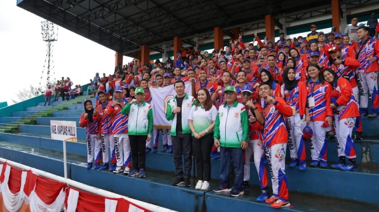 Suport Para Atlet Kapuas Hulu, Bupati Sis Hadiri Porprov Kalbar