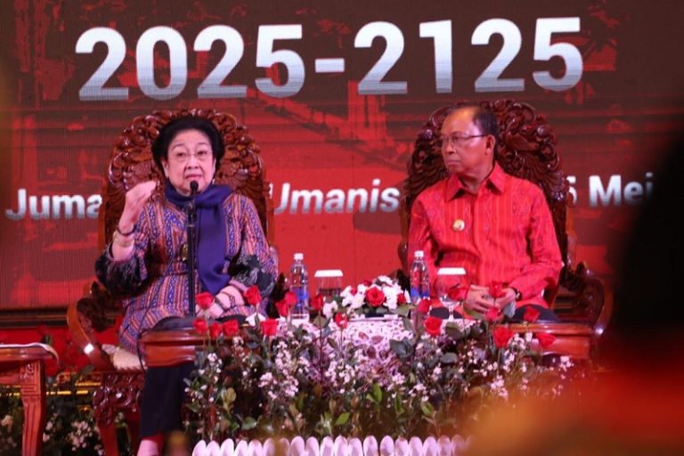 Haluan Pembangunan 100 Tahun Bali, Megawati Imbau Anak Muda Aktif Jaga Alam
