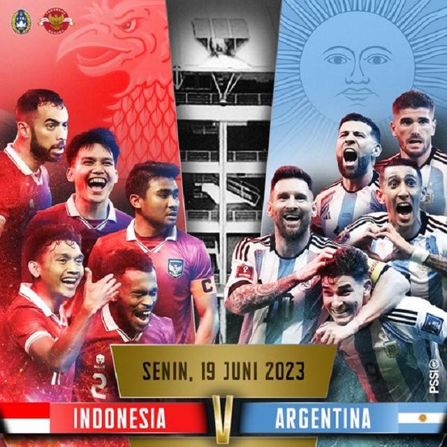 Link Beli Tiket Timnas Indonesia vs Argentina, Mulai Pukul 11.00 WIB