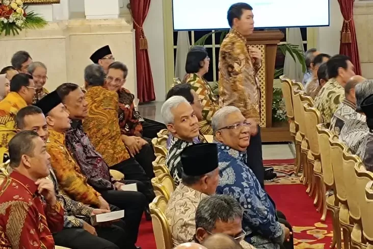 Ganjar Pranowo Hadiri Rakornas Pengendalian Inflasi 2023 di Istana Negara