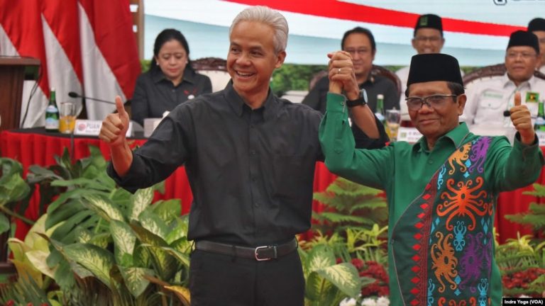 Mahfud Resmi Dampingi Ganjar di Pilpres 2024