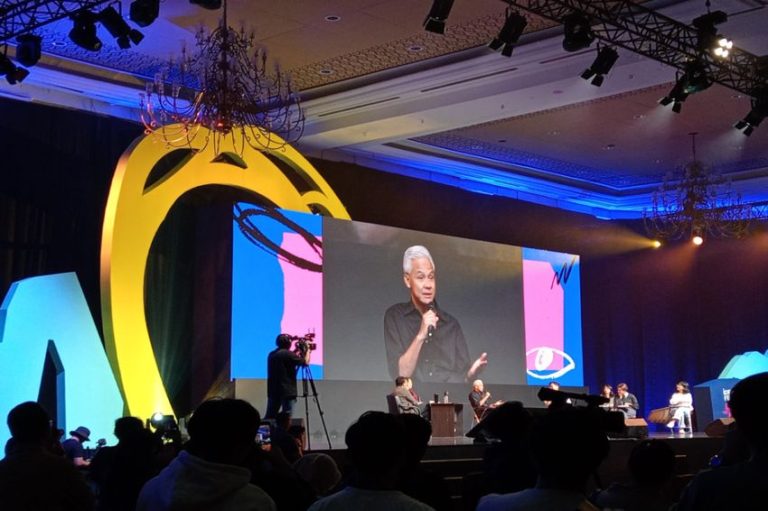 Hadiri Acara IdeaFest 2023, Ganjar Pranowo Disambut Meriah