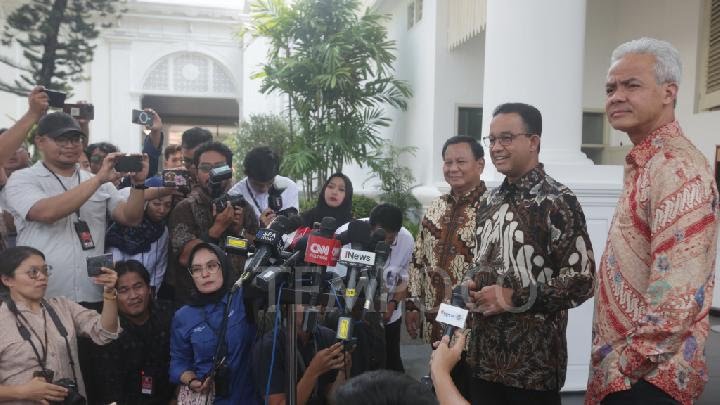 Survei Charta Politika, Elektabilitas Ganjar Pranowo Ungguli Prabowo dan Anies