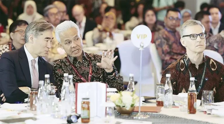 Ganjar Jumpai Asosiasi Bisnis Amerika Serikat