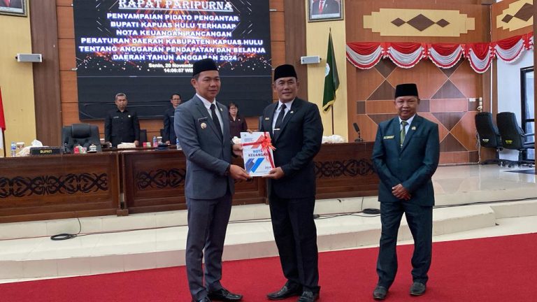 Eksekutif dan Legislatif Kapuas Hulu Mulai Bahas Raperda APBD 2024