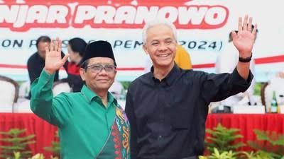 Ganjar Pranowo dan Mahfud MD Bersiap untuk Program Zero Blank Spot