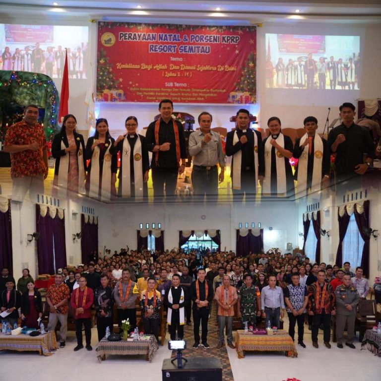 Hadiri Natal KPRP, Bupati Kapuas Hulu Ingatkan Anak Muda di Suhaid Hindari Pergaulan Bebas