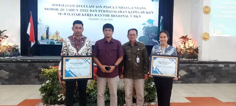 Fransiskus Diaan Apresiasi BKPSDM Kapuas Hulu Raih Penghargaan dari BKN