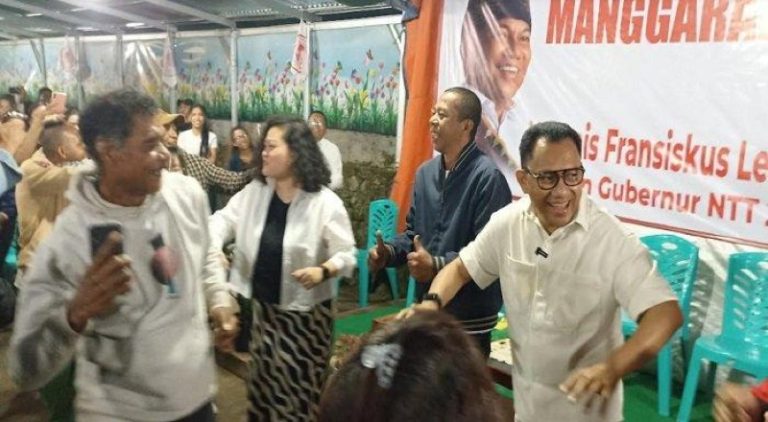 Safari Politik ke Manggarai, Ansy Lema Minta Restu Maju Pilgub NTT