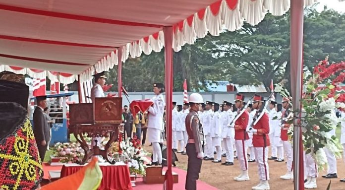 Hut Ri bupati kapuas hulu HUT RI ke 79, Bupati Kapuas Hulu Harap IKN Berdampak Terhadap Pembangunan Daerah