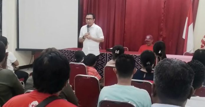 Relawan Ansy Sambangi Relawan di Ende, Ansy Lema Ajak Jadi Jubir di Masyarakat