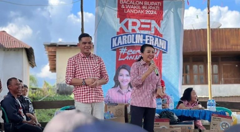 Didukung 8 Parpol, Karolin-Erani Siap Daftar ke KPU