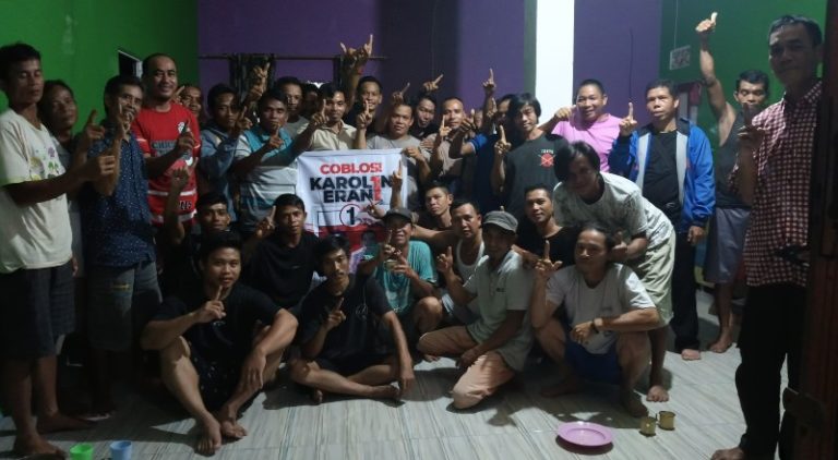 Masyarakat Desa Kayu Ara Siap Menangkan Pasangan KREN, Sumadi: 27 November Coblos Karolin-Erani