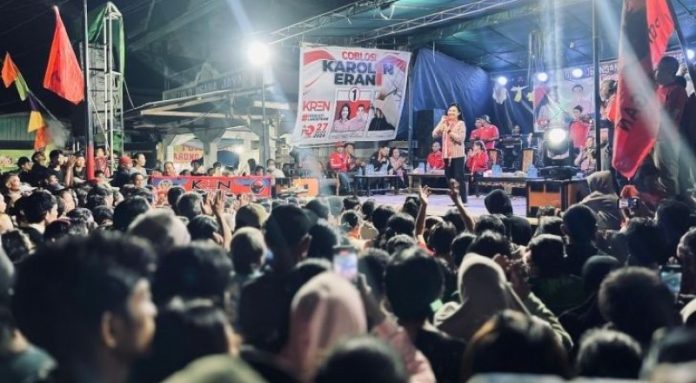 karolin ketahanan pangan Kampanye di 10 Titik, Karolin: Ketahanan Pangan Harus Dilanjutkan.