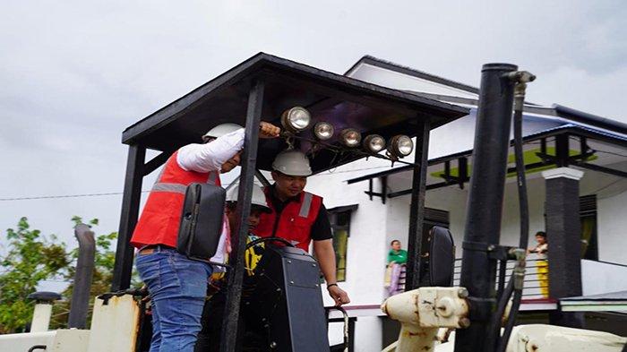 Bupati Fransiskus Diaan Launching Ruas Jalan Boyan Tanjung – Nanga Taman