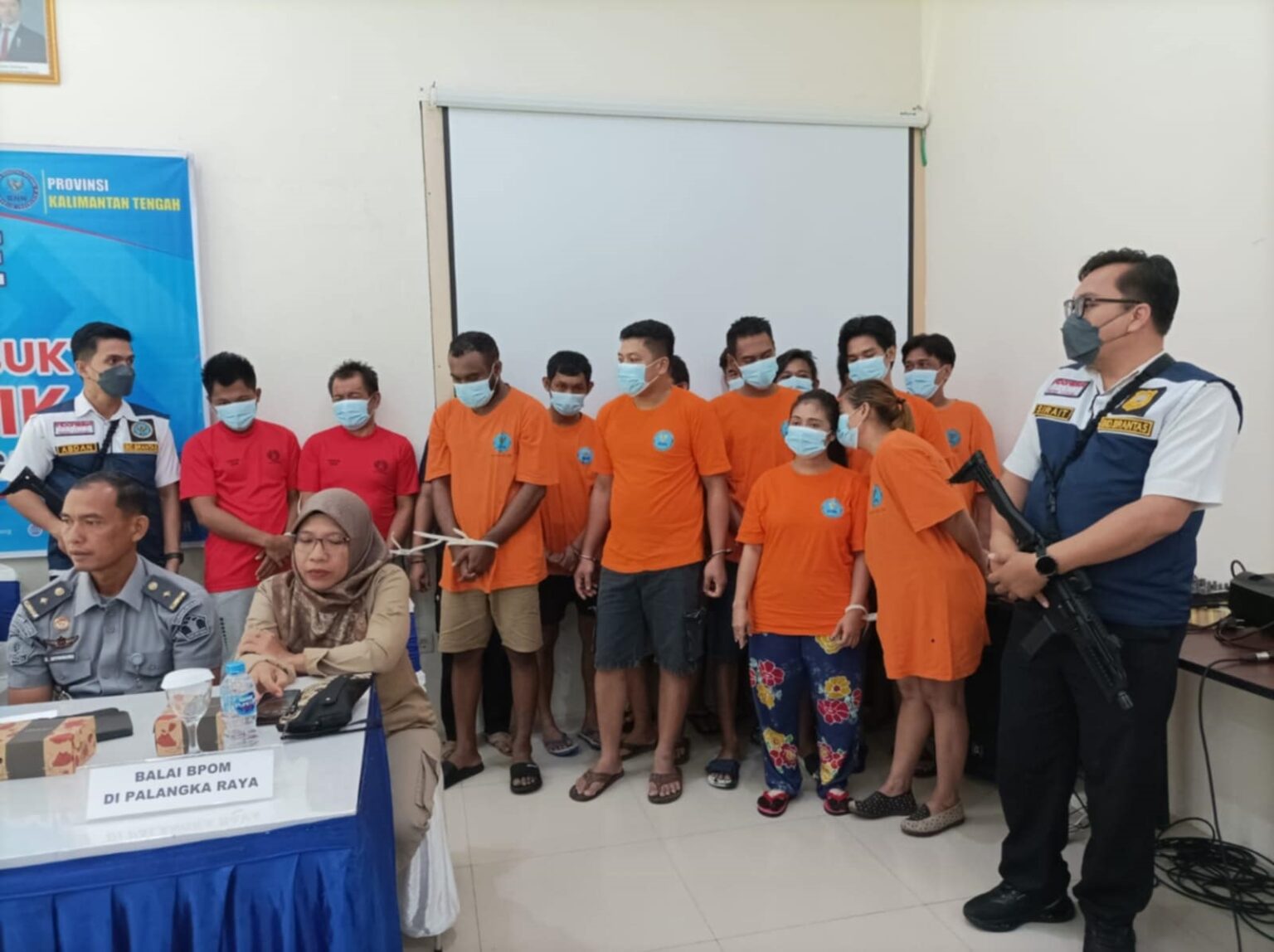 Terlibat Jaringan Narkoba, BNN Ringkus Oknum Polisi dan Narapidana di Kalteng