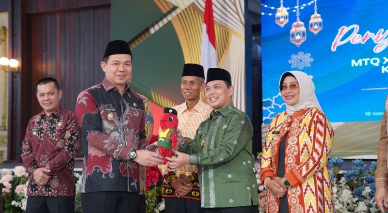 Bupati Fransiskus Diaan Memaparkan Kesiapan MTQ Mencapai 80 Persen