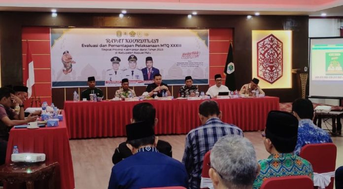 Pemkab Kapuas Hulu Pastikan Persiapan MTQ Kalbar ke-XXXIII 2025 Hampir 100 Persen Pemkab Kapuas Hulu melaksanakan Rakor Persiapan MTQ Kalbar ke-XXXIII 2025/ist
